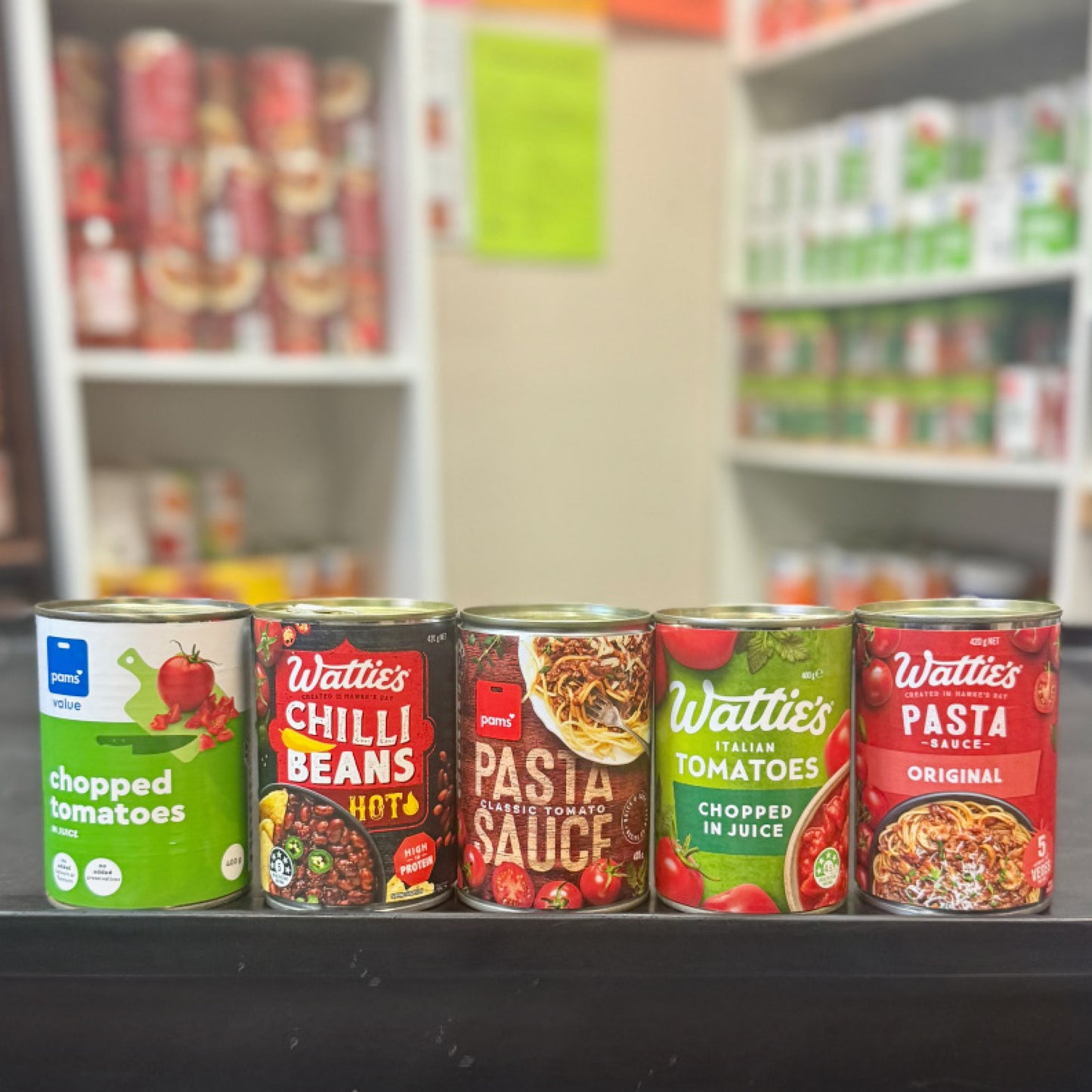 Saucy Staples - Donate 5 cans